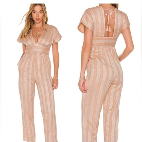L*Space Capistrano Jumpsuit in Melody Stripe Small - Picture 1 of 8